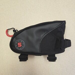 VTG Sunlite Top Tube Bike Bag Cycling Black Small Frame Storage Pouch Accessory